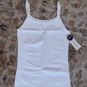 Shapermint Everyday Scoop Neck Cami Shaper White Size M, Only 1 available